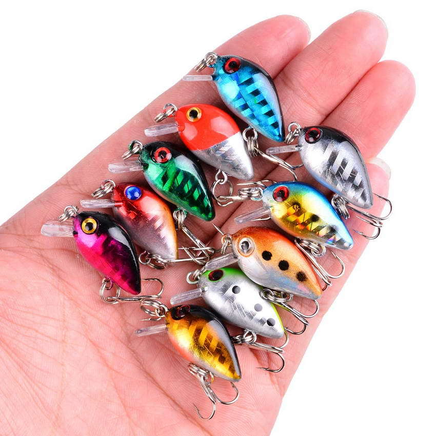 Fishing Lure Crankbait - Señuelo de pesca pequeño pececillo Mini