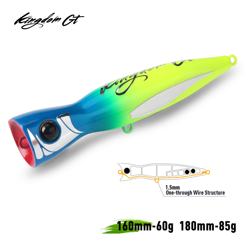 Fishing Lure Buzzbait - Kingdom GT-señuelo de pesca Popper Topwater,
