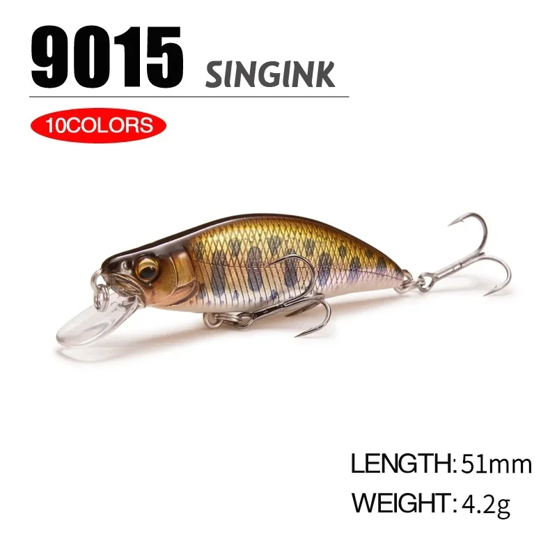 Fishing Lure Crankbait - Señuelo de pesca de pececillo hundido,