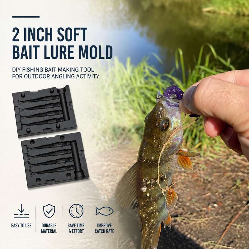 Fishing Lure Accessories - Molde para señuelos de cebo blando