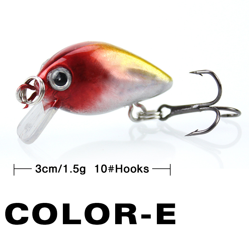 Señuelo de pesca pequeño pecec - Fishing Lure Crankbait reseña y precio