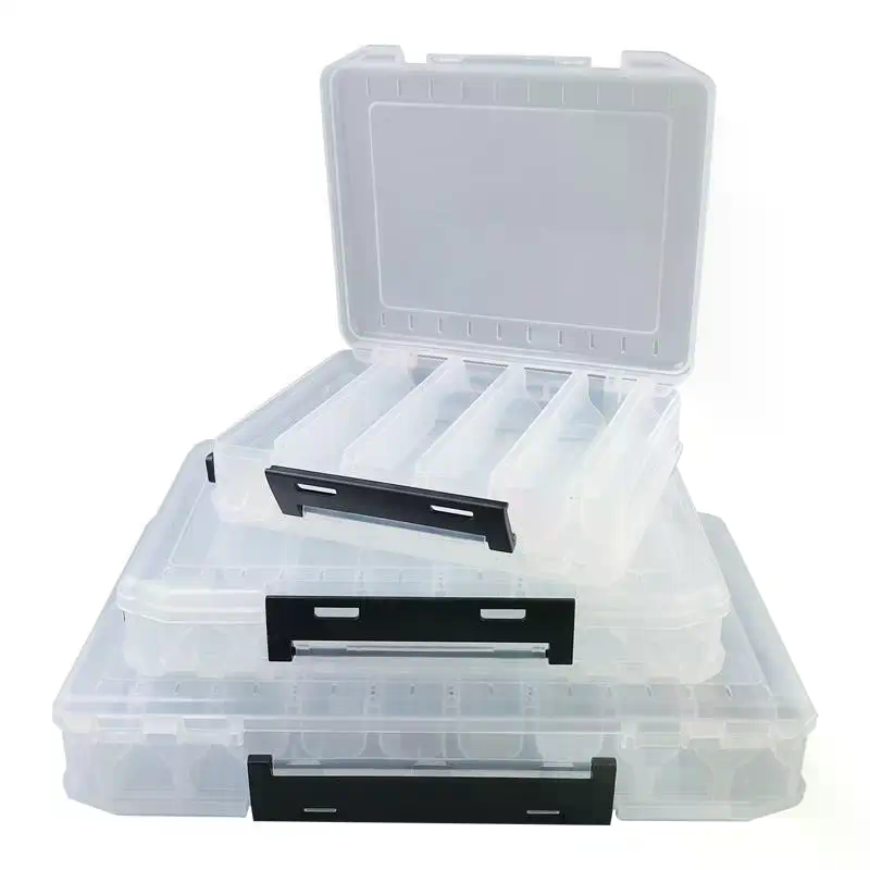 Caja de pesca de doble cara, a - Fishing Lure Accessories reseña y precio