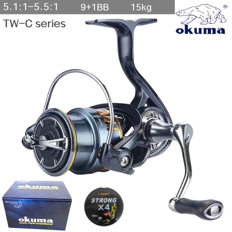 Nueva Carrete de Pesca Okuma,  - Daiwa Reel Bg reseña y precio