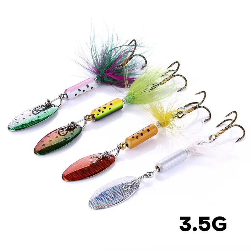 Señuelos VIB de Metal, 1 Uds., - Fishing Lure Spoon reseña y precio