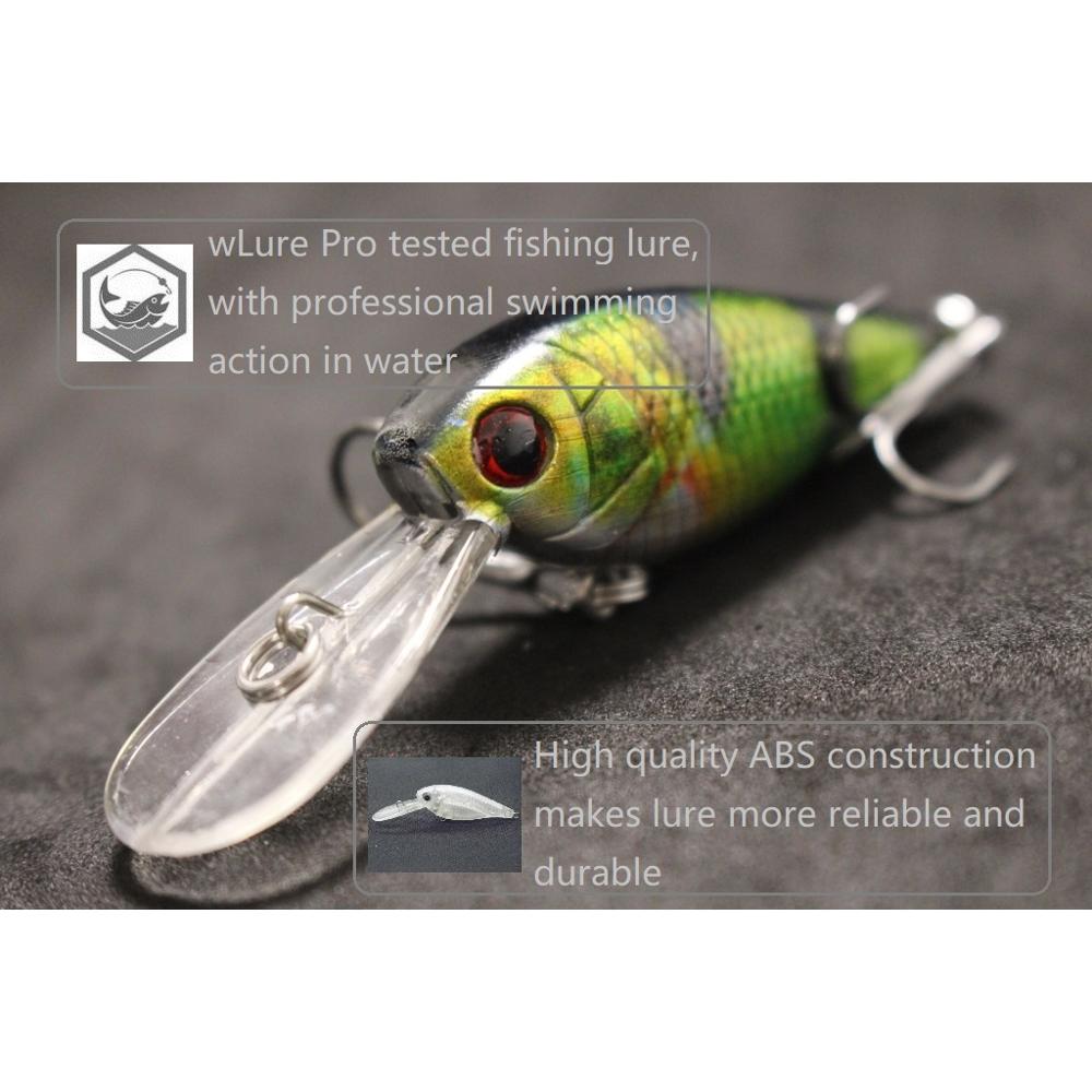 WLure-señuelo de pesca Crankba - Fishing Lure Crankbait reseña y precio