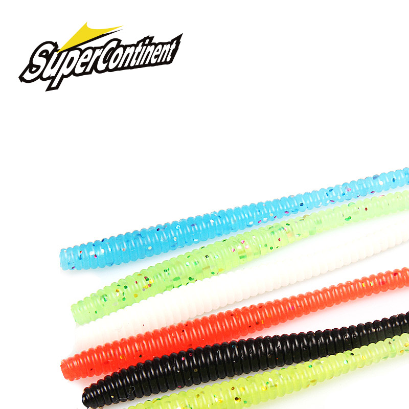Cebos blandos de gusano superc - Fishing Lure Soft Plastic reseña y precio