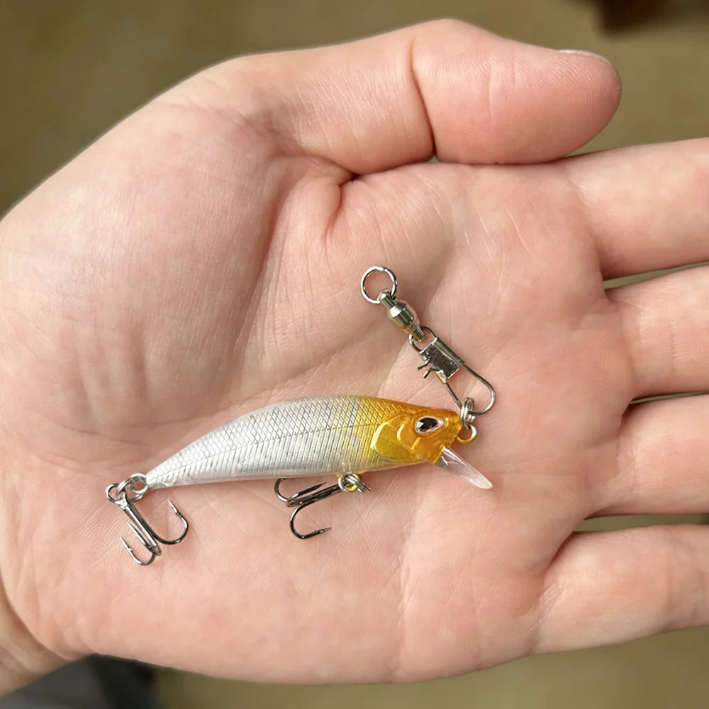 DNDYUJU 50 piezas de giratorio - Fishing Lure Accessories reseña y precio