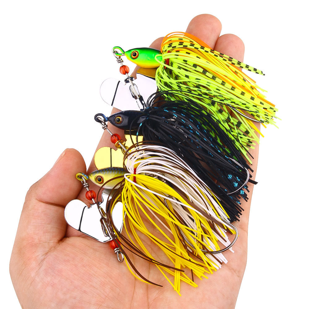 1 pieza de señuelo de pesca de - Fishing Lure Buzzbait reseña y precio
