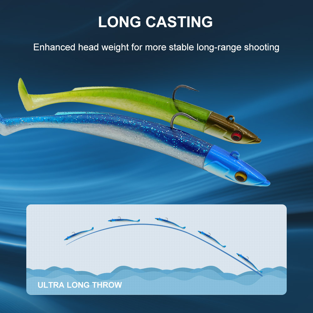 ESFISHING Señuelos de Pesca Su - Fishing Lure Soft Plastic reseña y precio