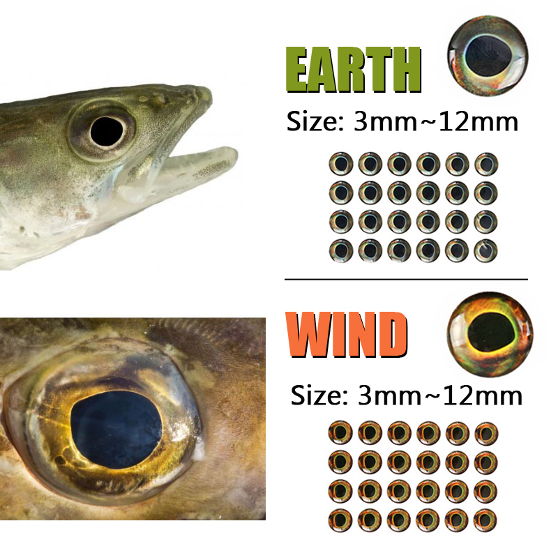 200 piezas de ojos de pez 3D r - Fishing Lure Crankbait reseña y precio