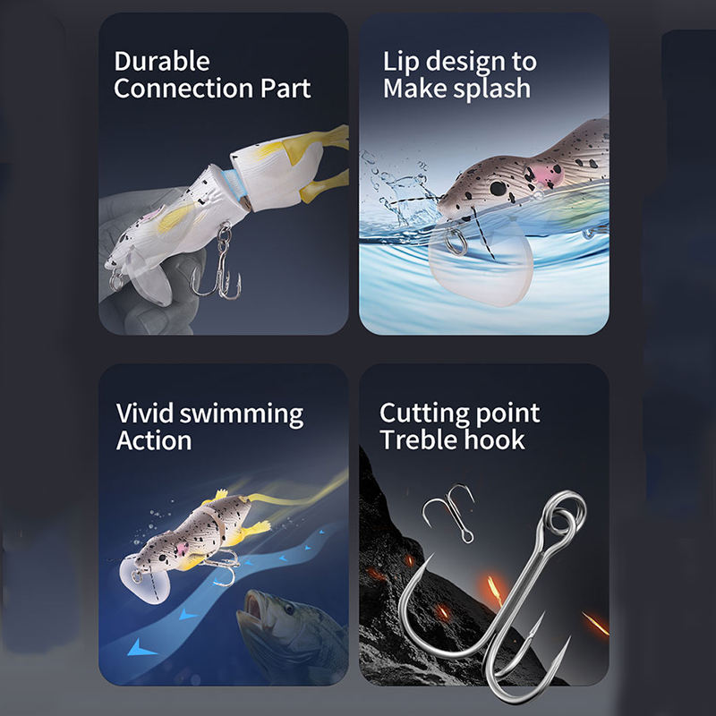 WEIHE, 1 unidad, g, 8cm, 5 col - Fishing Lure Topwater reseña y precio